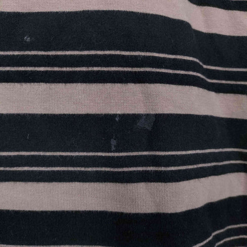 ジャーナルスタンダードレリューム JOURNAL STANDARD relume Allen A オーバーダイ ボーダーTシャツ メンズ JPN:L