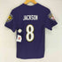 エヌエフエル NFL RAVENS JACSON 8 ゲームシャツ メンズ JPN:M