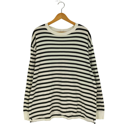 ビューティーアンドユースユナイテッドアローズ BEAUTY & YOUTH UNITED ARROWS ワイド リブ ボーダー カットソー メンズ JPN:L