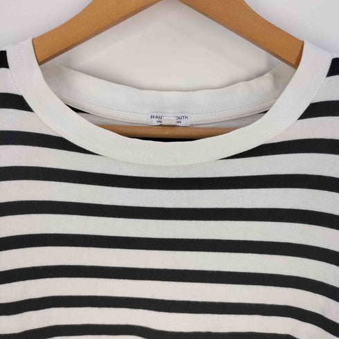 ビューティーアンドユースユナイテッドアローズ BEAUTY & YOUTH UNITED ARROWS ワイド リブ ボーダー カットソー メンズ JPN:L