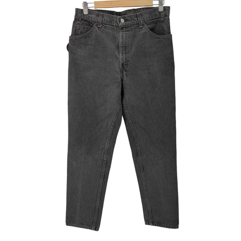 リーバイス Levis 90S 92年製 ボタン裏575 550 USA製 ブラックデニムパンツ メンズ 33/30