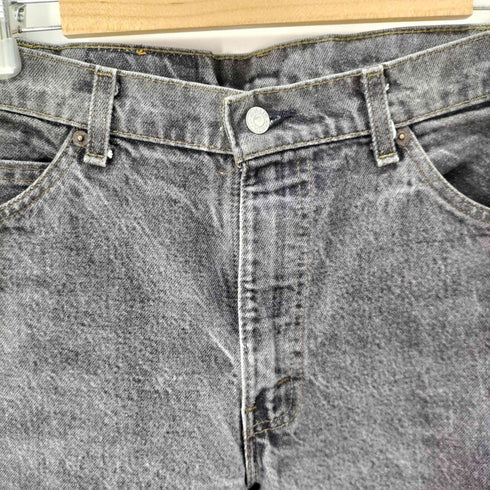 リーバイス Levis 90S 92年製 ボタン裏575 550 USA製 ブラックデニムパンツ メンズ 33/30