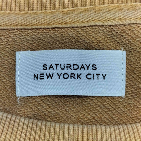 サタデーズニューヨークシティ Saturdays NYC Pigment Dye Slash Sweat ピグメント ダイ スラッシュ スウェット メンズ import:XL