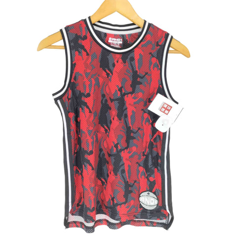 AND1 パイルワッペンゲームシャツ メンズ JPN:L