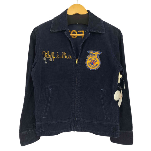 60-70s LOT 100 CALIFORNIA CHANNEL ISLANDS NATIONAL FFA JACKET チェーンステッチ 棒TALON ピンズ付 ファーマーズジャケット メンズ US:36