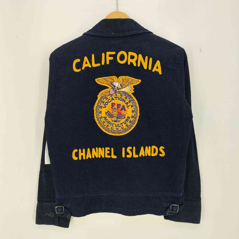 60-70s LOT 100 CALIFORNIA CHANNEL ISLANDS NATIONAL FFA JACKET チェーンステッチ 棒TALON ピンズ付 ファーマーズジャケット メンズ US:36