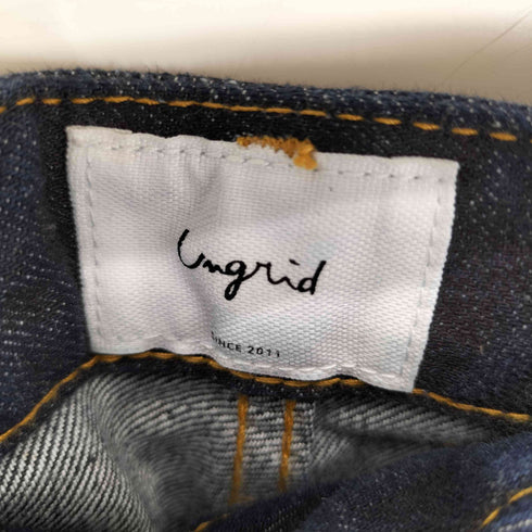 アングリッド Ungrid 24SS ヴィンテージスリムストレートデニムパンツ レディース 25