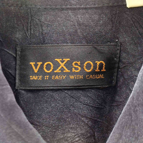 VOXSON シワ加工 アシンメトリーシャツ メンズ M