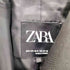 ザラ ZARA ステッチデザイン ブラックブレザー レディース XS-S