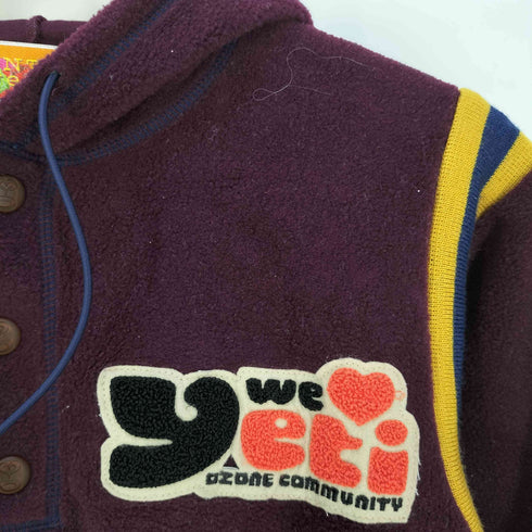 OZONE COMMUNITY COUNTRY Wear ハーフボタン フリースパーカー レディース