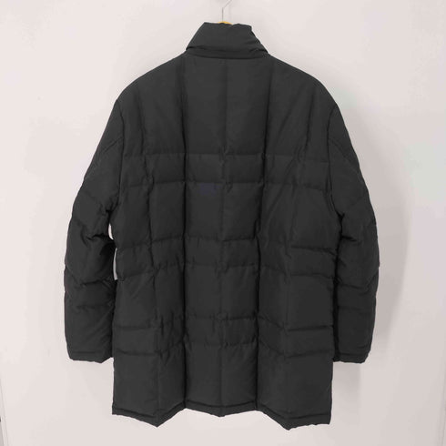 ランバン LANVIN レザー切替ダウンジャケット メンズ US:38