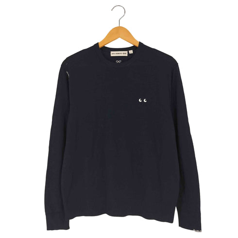アニヤハインドマーチ ANYA HINDMARCH メリノクルーネックセーター レディース JPN:L