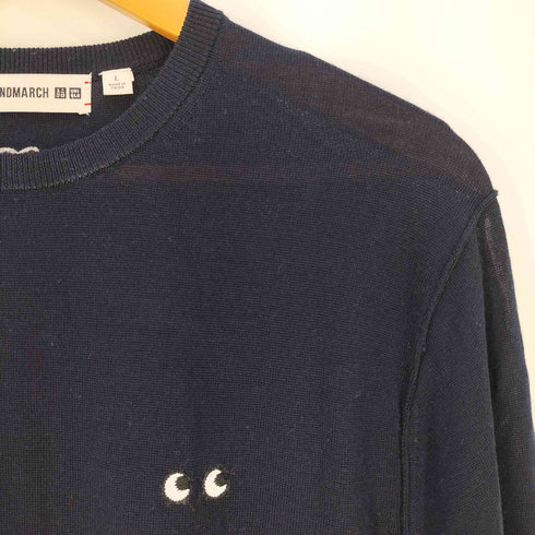 アニヤハインドマーチ ANYA HINDMARCH メリノクルーネックセーター レディース JPN:L