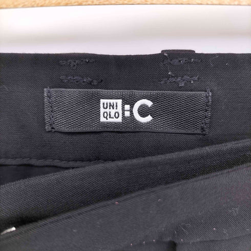 ユニクロシー UNIQLO:C タックワイドストレートパンツ レディース JPN:S