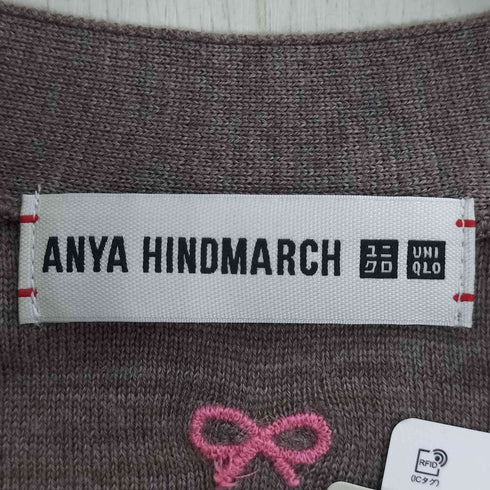 アニヤハインドマーチ ANYA HINDMARCH メリノオーバーサイズVネックカーディガン レディース JPN:M