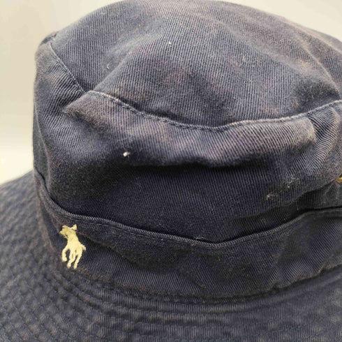 ポロバイラルフローレン Polo by RALPH LAUREN ポニー 刺繍 コットン バケット ハット メンズ M