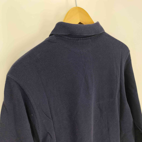 ラコステ LACOSTE 80S ワニ ワッペン 鹿の子 ロングスリーブ ポロ シャツ レディース 14