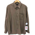 ユナイテッドアローズグリーンレーベルリラクシング UNITED ARROWS green label relaxing 23AW TRフラノ ジャストルーズ レギュラーカラー シャツ -ストレッチ・防シワ- メンズ JPN:M