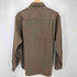 ユナイテッドアローズグリーンレーベルリラクシング UNITED ARROWS green label relaxing 23AW TRフラノ ジャストルーズ レギュラーカラー シャツ -ストレッチ・防シワ- メンズ JPN:M