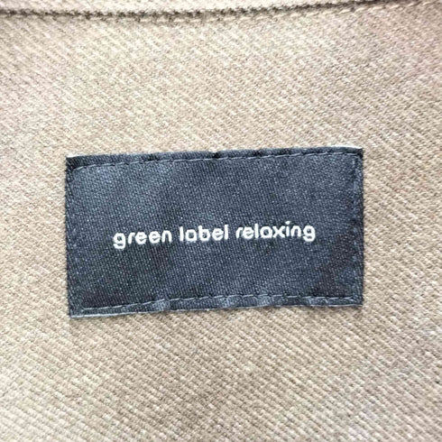 ユナイテッドアローズグリーンレーベルリラクシング UNITED ARROWS green label relaxing 23AW TRフラノ ジャストルーズ レギュラーカラー シャツ -ストレッチ・防シワ- メンズ JPN:M