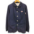 ダントン DANTON 15SS Round Collar Single Jacket 2ポケ ラウンドカラー コットンワークジャケット メンズ FR:40