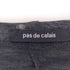パドカレ pas de calais ドット 切り替え ハーフスリーブ コットン カーディガン シェルボタン レディース JPN:38