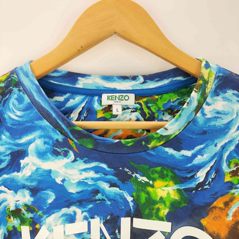 ケンゾー KENZO ARCHIVE PRINT PARIS LOGO TEE メンズ L