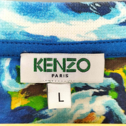 ケンゾー KENZO ARCHIVE PRINT PARIS LOGO TEE メンズ L