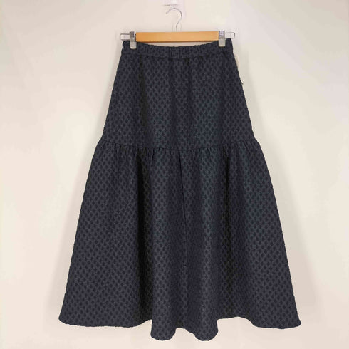 クリーコンフォルト crie conforto ふくれジャガードギャザースカート レディース JPN:M