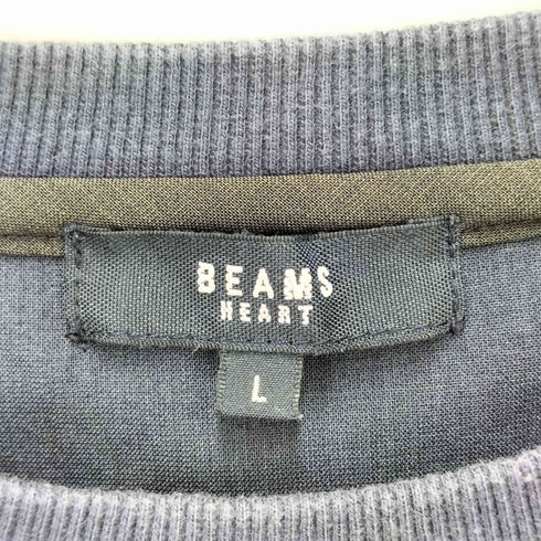 ビームスハート BEAMS HEART ポリエステルトロ ショートスリーブ Tシャツ メンズ JPN:L