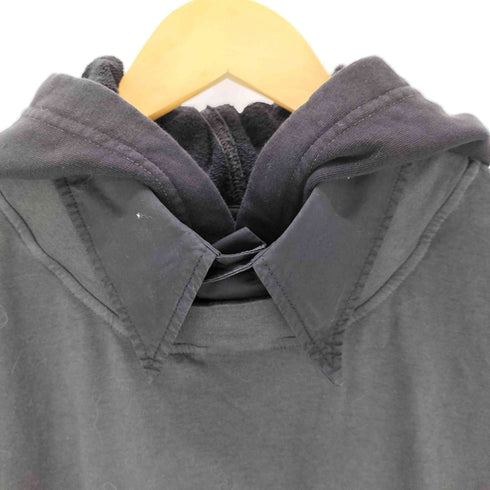 エムエムシックスメゾンマルジェラ MM6 Maison Margiela フェイクレイヤードフーディトップス メンズ S