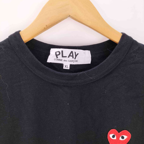 プレイコムデギャルソン PLAY COMME des GARCONS T-Shirt ハートロゴ クルーネックTシャツ メンズ XL