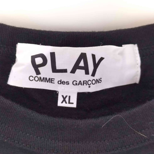 プレイコムデギャルソン PLAY COMME des GARCONS T-Shirt ハートロゴ クルーネックTシャツ メンズ XL