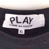 プレイコムデギャルソン PLAY COMME des GARCONS T-Shirt ハートロゴ クルーネックTシャツ メンズ XL