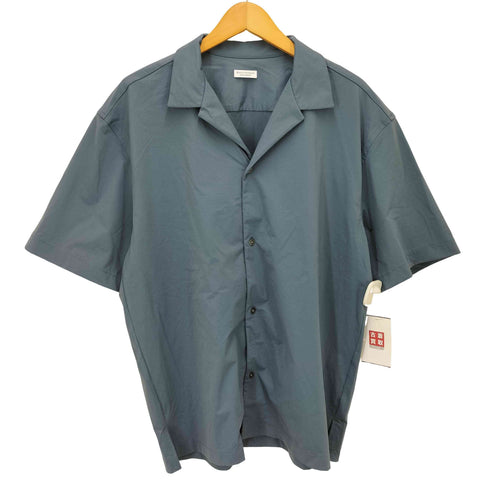 ビューティーアンドユースユナイテッドアローズ BEAUTY & YOUTH UNITED ARROWS 23SS ナイロン ポリウレタン トリコット オープンカラーシャツ-接触冷感- メンズ JPN:XL