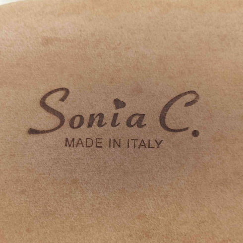 SONIA C レザースライドサンダル レディース JPN:36