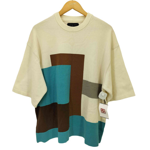 ユナイテッドトウキョウ UNITED TOKYO 23SS パネル インターシャ S/S ニット メンズ JPN:2