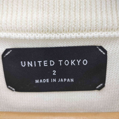 ユナイテッドトウキョウ UNITED TOKYO 23SS パネル インターシャ S/S ニット メンズ JPN:2
