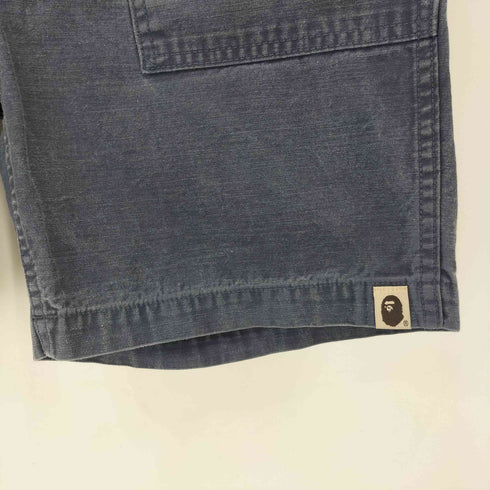 アベイシングエイプ A BATHING APE ベイカーパンツ ショーツ ステンシル 裏腹 メンズ JPN:M