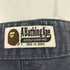 アベイシングエイプ A BATHING APE ベイカーパンツ ショーツ ステンシル 裏腹 メンズ JPN:M