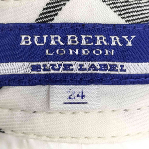 バーバリーブルーレーベル BURBERRY BLUE LABEL デニムショーツ レディース 24