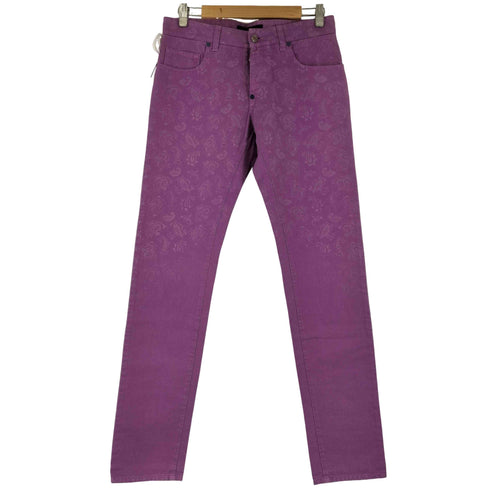 エトロ ETRO ペイズリー柄 スキニーパンツ メンズ 30