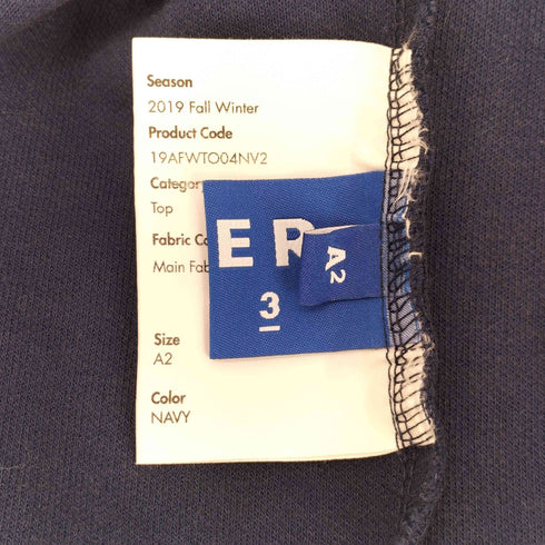 アーダーエラー ADERERROR Ade turtleneck モックネックトレーナー メンズ A2