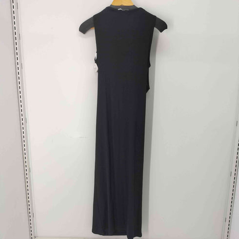 ザラ ZARA フロントデザインノースリーブワンピース レディース import:M