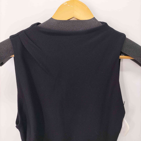 ザラ ZARA フロントデザインノースリーブワンピース レディース import:M