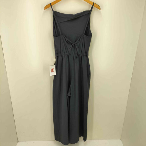 マカフィー MACPHEE 24SS コットンポリエステルサッカー ジャンプスーツ レディース 34