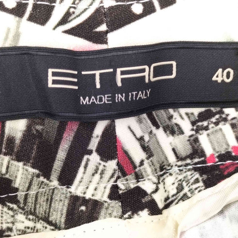 エトロ ETRO 総柄マルチパンツ レディース 40