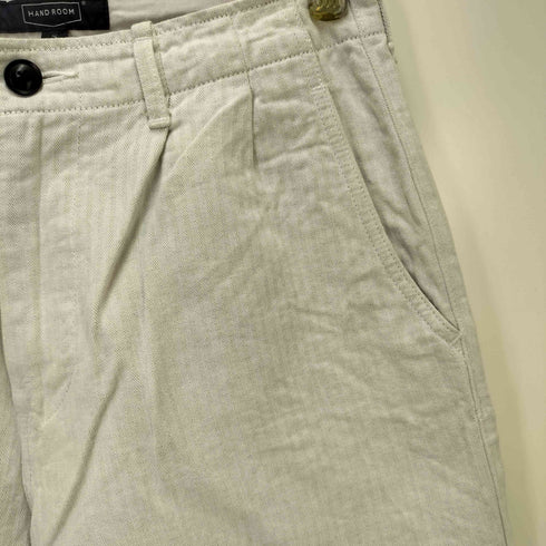 ハンドルーム HAND ROOM HERRINGBONE WIDE PANTS ヘリンボーンワイドパンツ レディース JPN:S