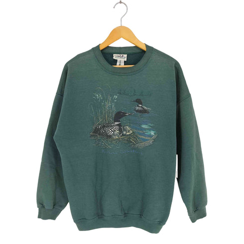 ノーザンリフレクションズ NORTHERN REFLECTIONS フロントプリントクルーネックスウェット メンズ