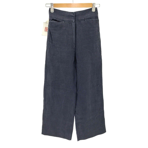 バッカ BACCA 19SS リネン ハイウエスト ストレートパンツ レディース JPN:34
